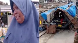 Banjir Aceh Tamiang tewaskan 58 orang & 252 ribu mengungsi. Korban pilu ini tak butuh uang, hanya minta mukena & selimut untuk suami sakit, tidur di bawah terpal. (Instagram.com/@rumpi_gosip)