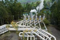 Potret infrastruktur Pembangkit Listrik Tenaga Panas Bumi (PLTP) Wayang Windu di Jawa Barat yang kini menggunakan sistem kontrol digital ABB untuk efisiensi energi. (Foto: Dok. SEG)