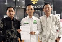 UU KUHP Dinilai Kriminalisasi Demo, BEM PTNU Se-Nusantara Ajukan Uji Materi ke MK. (Foto: Nedu Wodo NC/Metrosiar)