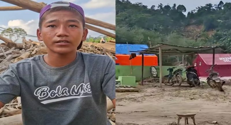 Rumah yang Tenggelam dan Harapan yang Tersisa, Kesaksian Ali Warga Terdampak Parah Banjir Bandang Aceh Tamiang. (Kolase: Instagram/chefharipurwanto)