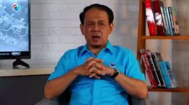 Mahfuz Sidik menyampaikan pandangannya terkait dinamika geopolitik global dalam kajian pengembangan wawasan Partai Gelora Indonesia.