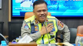 Kepala Korps Lalu Lintas (Kakorlantas) Polri, Irjen Pol. Agus Suryonugroho: Keselamatan bukan soal cepat, tapi soal selamat sampai tujuan.