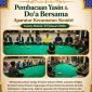 Para Aparatur pemerintah kecamatan kemiri bersama warga setempat yang sedang mengikuti kegiatan rutin malam Jum'at(dok.forum jurnalis kemiri)
