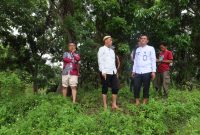 Camat Kemiri bersama Kades Klebet turun langsung ke Lokasi tanggul jebol kali cimanceruri(dok.fjk)