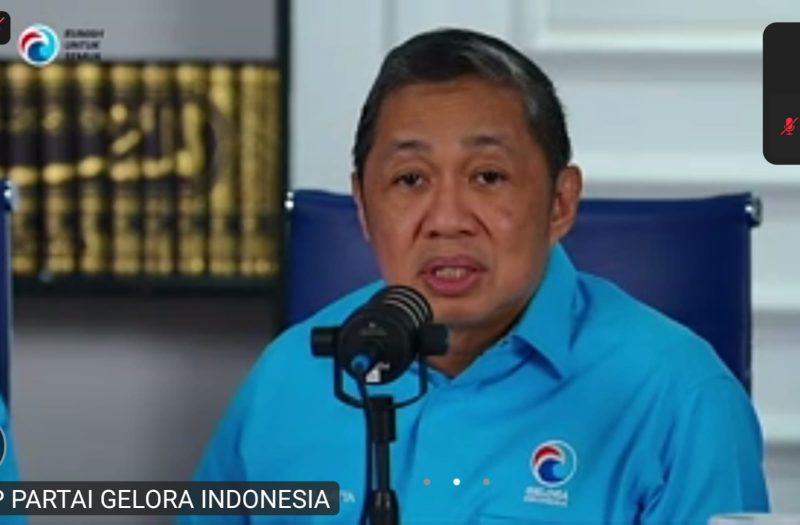 Ketua umum Partai Gelora Indonesia menyampaikan arahan dan pandangan strategis terkait situasi geopolitik global dalam rapat koordinasi nasional secara virtual.