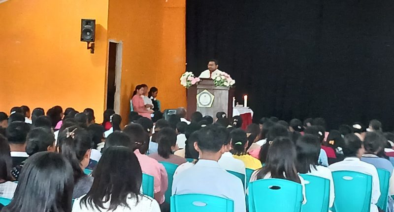 STKIP Citra Bakti Gelar Syukuran NATARU Bersama Mahasiswa Penerima Beasiswa. (Foto: Humas STKIP Citra Bakti Ngada).