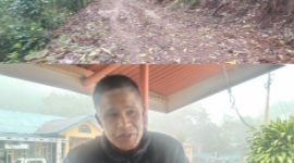 Pejabat Pembuat Komitmen (PPK) Proyek Jalan Bontor Santak, Bernadinus Haris Lapu.