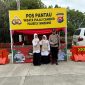 Kapolsek Kronjo AKP I Nyoman Nariana, S.M., S.Pd. berfoto di Pos Pantau Wisata Pulau Cangkir sebagai bentuk kesiapsiagaan pengamanan selama libur Natal dan Tahun Baru (Nataru) 2025/2026 di Kabupaten Tangerang.