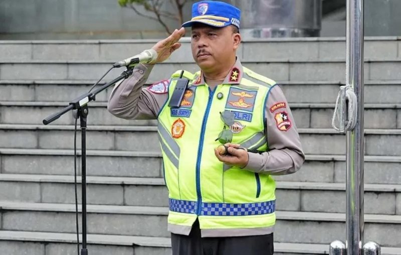 Kakorlantas Polri Irjen Pol. Agus Suryonugroho memimpin apel dan memberikan arahan kepada jajaran Polantas untuk mengedepankan profesionalisme serta pelayanan yang berempati kepada masyarakat.
