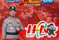 Kapolres Serang, AKBP Dr. Andri Kurniawan, S.I.K., M.H., bersama jajaran menyampaikan ucapan Selamat Hari Pers Nasional 2026, sebagai bentuk dukungan terhadap peran pers dalam menjaga demokrasi dan menyampaikan informasi yang akurat, berimbang, serta mencerdaskan masyarakat.