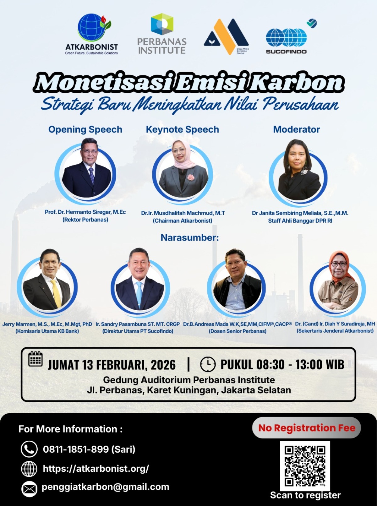 Tingkatkan Nilai Perusahaan, Sucofindo Gelar Seminar Nasional Strategi Monetisasi Karbon. (Foto: Atkarbonist)