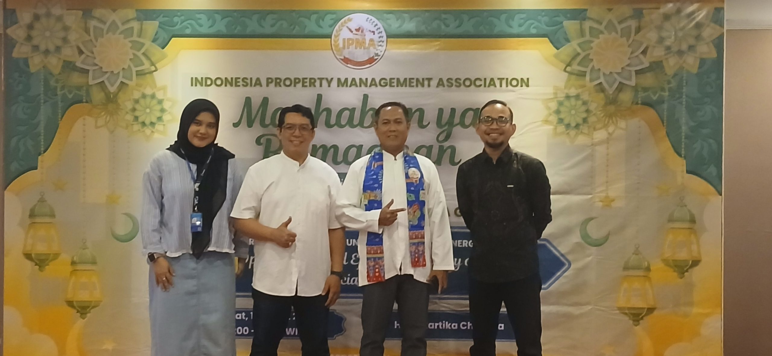 Kiri - Kanan (PT Nimbus9, Pak Muchlis, Pak Suryadi, Pak Agung (PT. Ampotec). Foto Pribadi.
