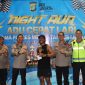 Night run polisi dan warga di Taman Elektrik Tangerang jadi cara kreatif Polres Metro Tangerang Kota mencegah tawuran remaja(Humas Polri)