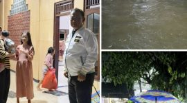 Desa Pasilian, Tangerang, siaga hadapi luapan Kali Cipasilian. Warga diminta waspada dan mengamankan keluarga ke tempat aman(PWGK/Metrosiar)