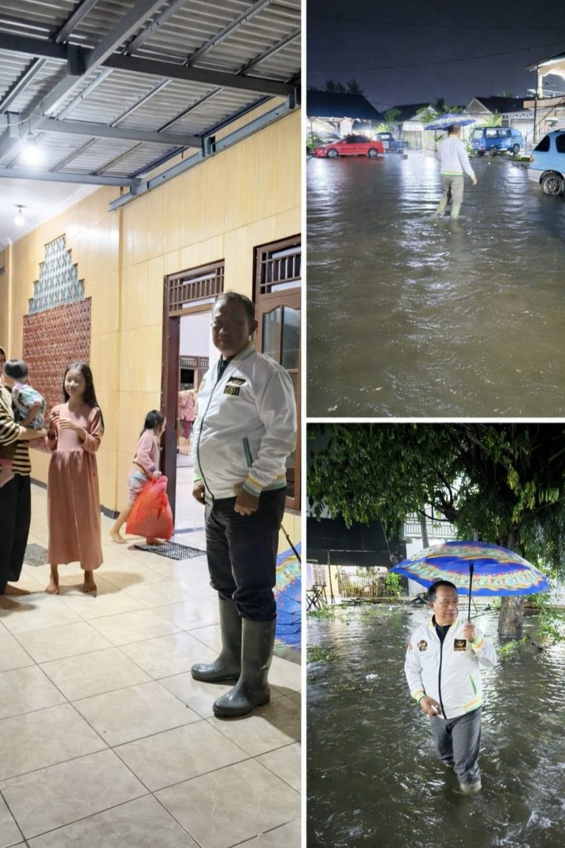 Desa Pasilian, Tangerang, siaga hadapi luapan Kali Cipasilian. Warga diminta waspada dan mengamankan keluarga ke tempat aman(PWGK/Metrosiar)