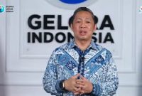 Ketua Umum Partai Gelora, Anis Matta, menyampaikan arahan kepada anggota baru dalam kegiatan OK Gelora sebagai bagian dari program rekrutmen 1,5 juta anggota menuju Pemilu 2029.