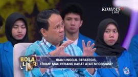 Mahfuz Sidik saat menjadi narasumber dalam diskusi Bola Liar Kompas TV membahas dinamika konflik Iran dan Amerika Serikat di Jakarta, Jumat (27/3/2026).