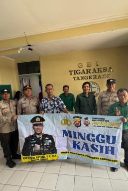 Minggu Kasih Tigaraksa Bikin Heboh, Kehadiran Polisi Jadi Sorotan