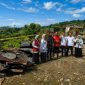 Pemerintah kecamatan meninjau lokasi kebakaran yang melanda kios dan gudang warga di area Pasar Agro Sumillan.