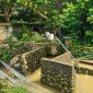 Kondisi mata air Bubun Bia di Kecamatan Baroko yang menjadi sumber kebutuhan rumah tangga dan pengairan kebun warga.