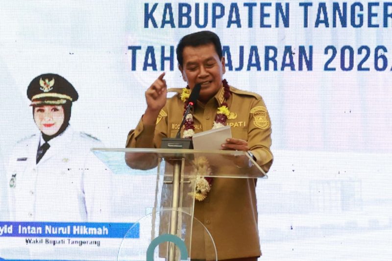 Foto : Bupati Tangerang, Moch. Maesyal Rasyid