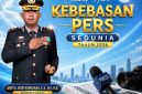 AKBP Dr. Andri Kurniawan menyampaikan ucapan Selamat Hari Kebebasan Pers Sedunia 2026 serta komitmen mendukung pers yang profesional dan bertanggung jawab.