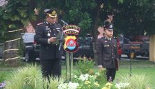 Pejabat Polresta Serang Kota memimpin jalannya upacara peringatan Hari Kebangkitan Nasional 2026 di Lapangan Hijau Polresta Serang Kota dengan penuh khidmat.