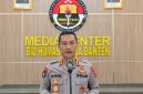Kabidhumas Maruli Ahiles Hutapea menyampaikan imbauan kepada masyarakat terkait menjaga situasi kamtibmas di Media Center Bid Humas Polda Banten.