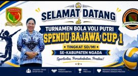 Pecah Sore Ini! SPENDU Bajawa Resmi Gelar Turnamen Voli Putri SPENDU CUP I Antar SD/MI Se-Kabupaten Ngada. (Foto: Panitia SPENDU CUP I)