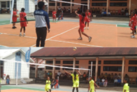 Turnamen Voli Putri SPENDU CUP I antar SD/MI yang Bikin Heboh. (Foto: Elfrat Frans Dhena)