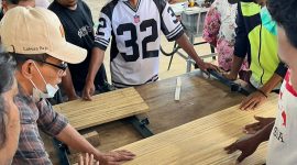 “Bambu Ngada Siap Tembus Pasar Nasional!” ITB dan Pemkab Ngada Latih Pengrajin Produksi Papan Laminasi Bernilai Tinggi. (Foto: Elfrat Frans Dhena)