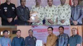 Bawaslu Kabupaten Ngada Jalin Kerjasama dengan Perguruan Tinggi Perkuat  Pendidikan Politik dan Demokrasi. (Foto: Humas Bawaslu Ngada).