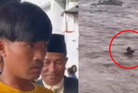 Aksi heroik Kadri Maiwansyah menyelamatkan lansia di Sungai Batang Anai, Sumbar, banjir pujian dan apresiasi. (Instagram.com/@undercover.id)