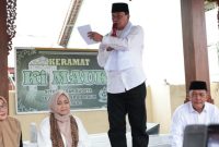Foto  Bupati Tangerang meresmikan makam Ki Mauk di Kecamatan Mauk, Minggu (17/5/26}