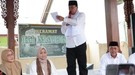 Foto  Bupati Tangerang meresmikan makam Ki Mauk di Kecamatan Mauk, Minggu (17/5/26}