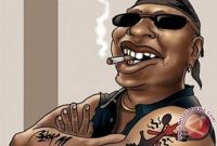 Foto : Karikatur Preman