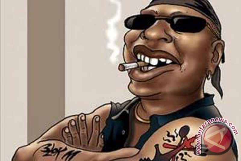 Foto : Karikatur Preman