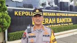 Kabidhumas Polda Banten Kombes Pol Maruli Ahiles Hutapea memberikan keterangan terkait imbauan kepada masyarakat untuk menghentikan aksi balap liar demi menjaga keselamatan dan ketertiban berlalu lintas di wilayah Banten.