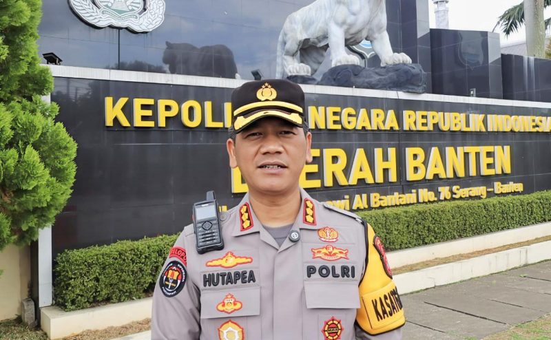 Kabidhumas Polda Banten Kombes Pol Maruli Ahiles Hutapea memberikan keterangan terkait imbauan kepada masyarakat untuk menghentikan aksi balap liar demi menjaga keselamatan dan ketertiban berlalu lintas di wilayah Banten.
