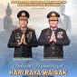 Kapolda Banten Irjen Pol Hengki (kiri) dan Wakapolda Banten Brigjen Pol Dr. Hendra Wirawan (kanan) menyampaikan ucapan Selamat Hari Raya Waisak 2570 BE/2026 Masehi kepada umat Buddha, disertai harapan agar nilai kedamaian, cinta kasih, dan kerukunan senantiasa terjaga dalam kehidupan bermasyarakat.