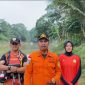 Tim SAR Gabungan memberikan keterangan terkait keberhasilan operasi pencarian korban tenggelam di Sungai Ciujung, Kabupaten Lebak, setelah korban berhasil ditemukan pada hari ketiga pencarian, Sabtu (6/6/2026).
