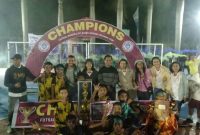 SDI Waturutu berhasil jadi Champion Futsal ke-8 antar SD di SMP Negeri 1 Bajawa. (Foto: Elfrat Frans Dhena)