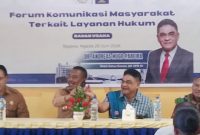Andreas Hugo Pareira Tantang Mahasiswa STIPER Jadi Bos Muda! Urus Badan Usaha Kini Makin Mudah, Legalitas Bukan Lagi Hambatan. (Foto: Elfrat Frans Dhena)