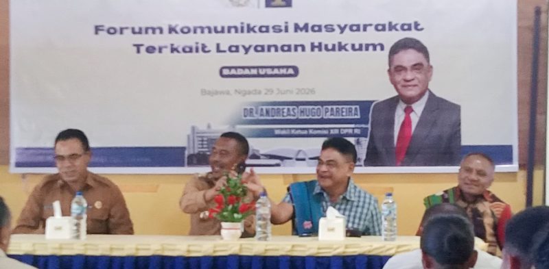 Andreas Hugo Pareira Tantang Mahasiswa STIPER Jadi Bos Muda! Urus Badan Usaha Kini Makin Mudah, Legalitas Bukan Lagi Hambatan. (Foto: Elfrat Frans Dhena)