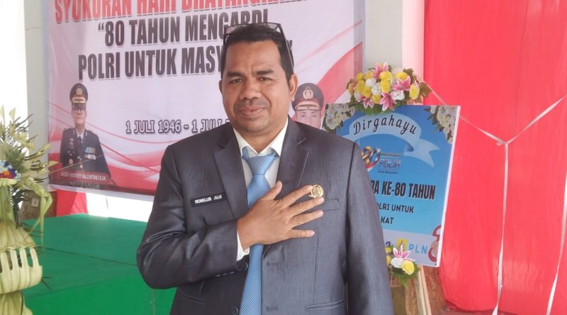 Ketua DPRD Ngada, Romilus Juji. (Foto: Elfrat Frans Dhena)