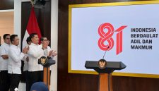 Pemerintah secara resmi meluncurkan logo dan identitas visual peringatan HUT ke-81 Kemerdekaan RI di Kompleks Istana Kepresidenan, Jakarta, pada Senin, 29 Juni 2026. (Foto: BPMI Setpres)