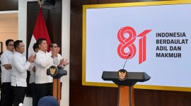Pemerintah secara resmi meluncurkan logo dan identitas visual peringatan HUT ke-81 Kemerdekaan RI di Kompleks Istana Kepresidenan, Jakarta, pada Senin, 29 Juni 2026. (Foto: BPMI Setpres)