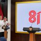 Pemerintah secara resmi meluncurkan logo dan identitas visual peringatan HUT ke-81 Kemerdekaan RI di Kompleks Istana Kepresidenan, Jakarta, pada Senin, 29 Juni 2026. (Foto: BPMI Setpres)