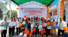 Rumah Zakat Rayakan HUT ke-28 dengan Santunan Anak Yatim di Tangerang. (foto. Rumah Zakat)