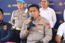 Kapolresta Tangerang Kombes Pol Andi Muhammad Indra Waspada Amirullah menyampaikan rilis pengungkapan kasus pengeroyokan dan kekerasan seksual dalam konferensi pers di Mapolresta Tangerang, Senin (10/8/2026).
